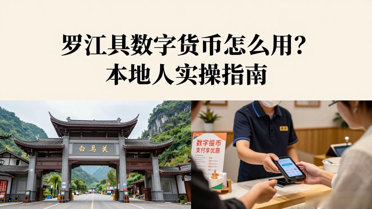 罗江县数字货币怎么用？本地人实操指南