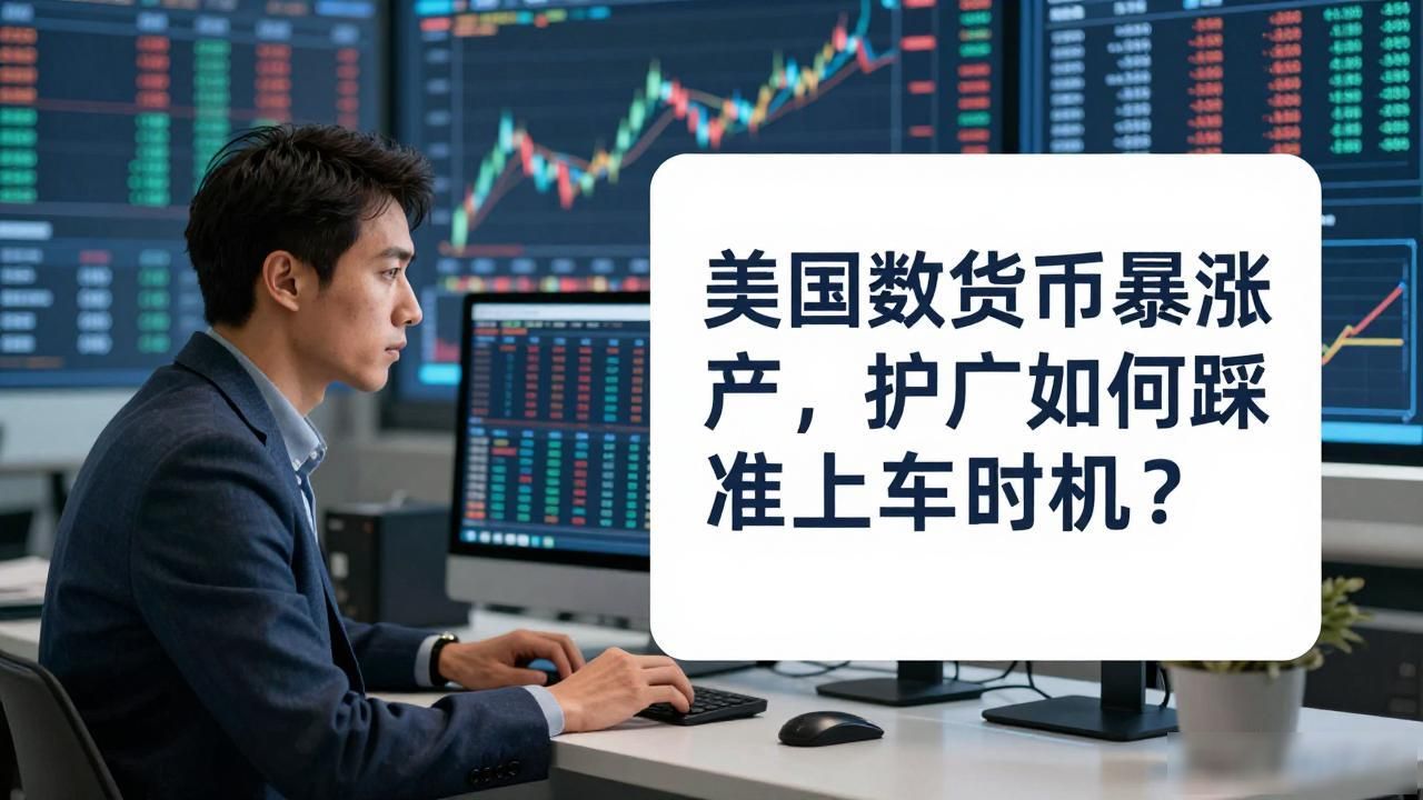 美国数字货币暴涨，散户如何踩准上车时机？