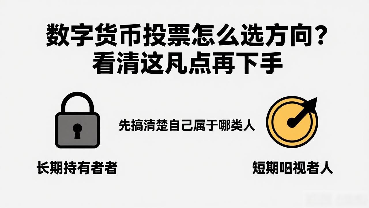 数字货币投票怎么选方向？看清这几点再下手