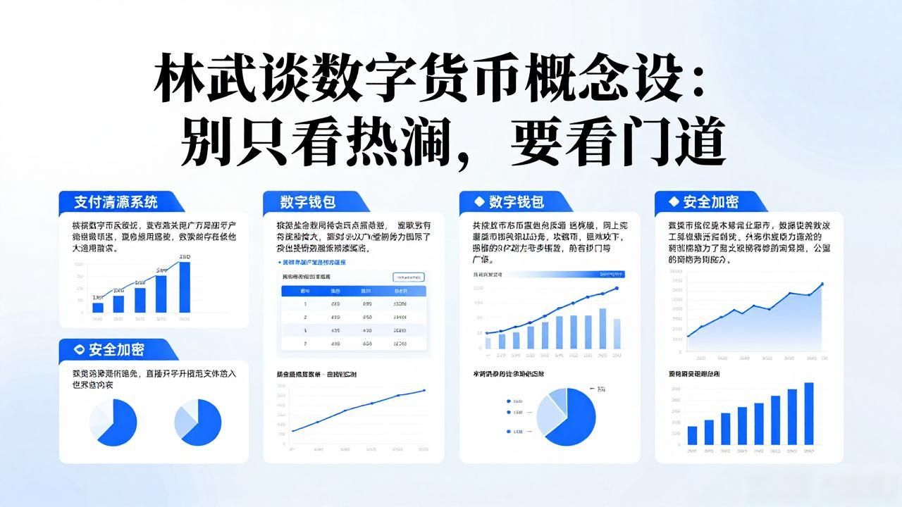 林武谈数字货币概念股：别只看热闹，要看门道