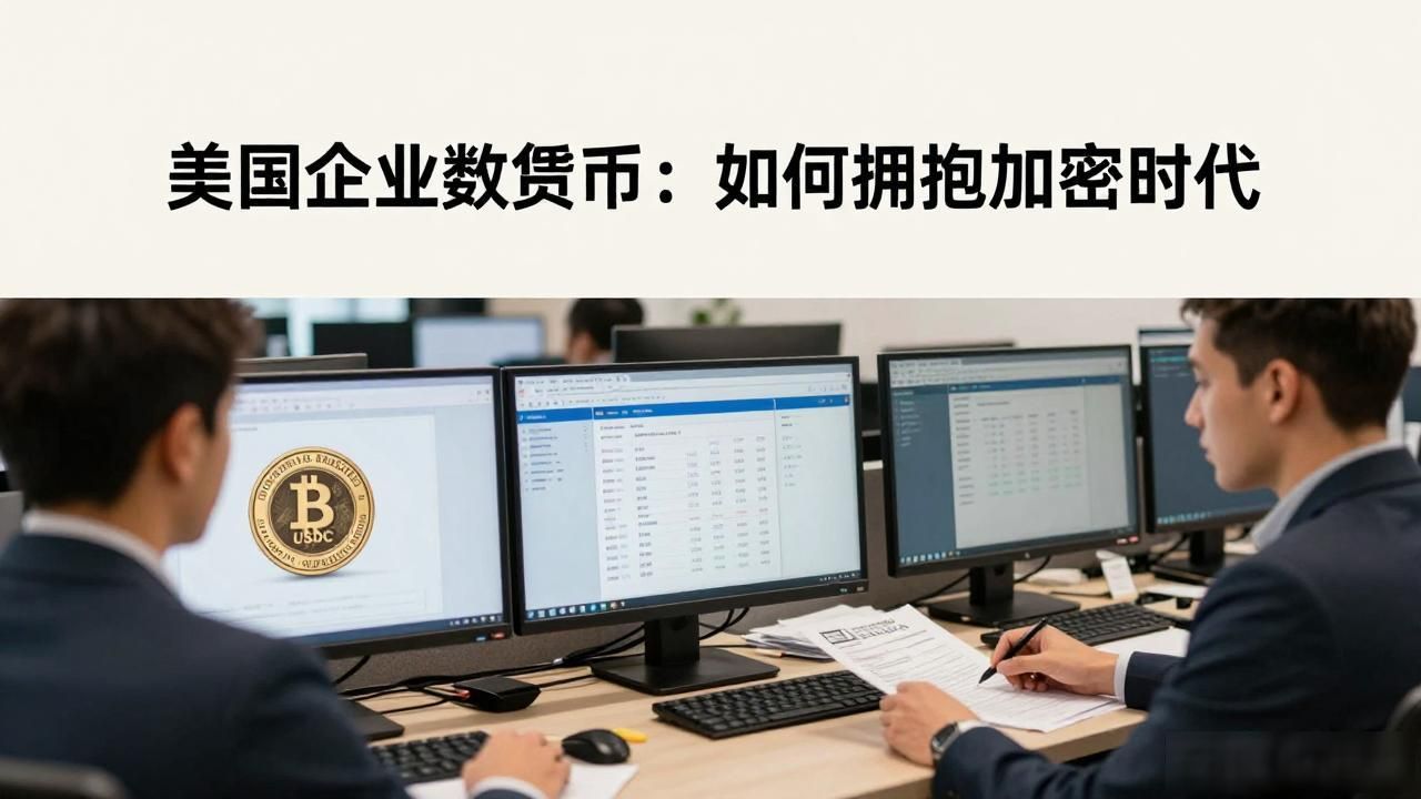 美国企业数字货币：传统公司如何拥抱加密时代