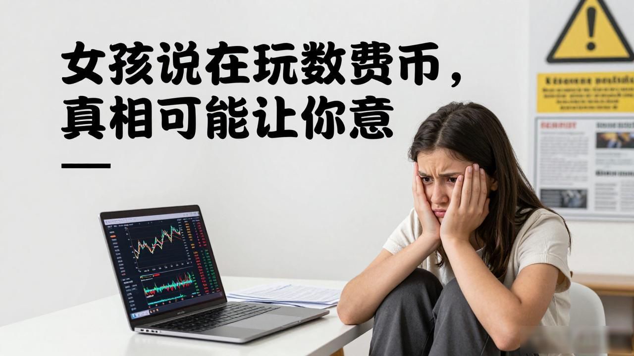 女孩说在玩数字货币，真相可能让你意外