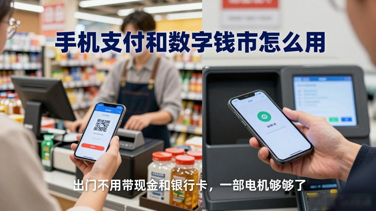 手机支付和数字钱包怎么用