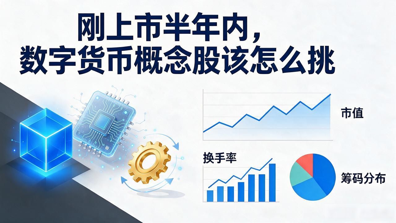 刚上市半年内，数字货币概念股该怎么挑