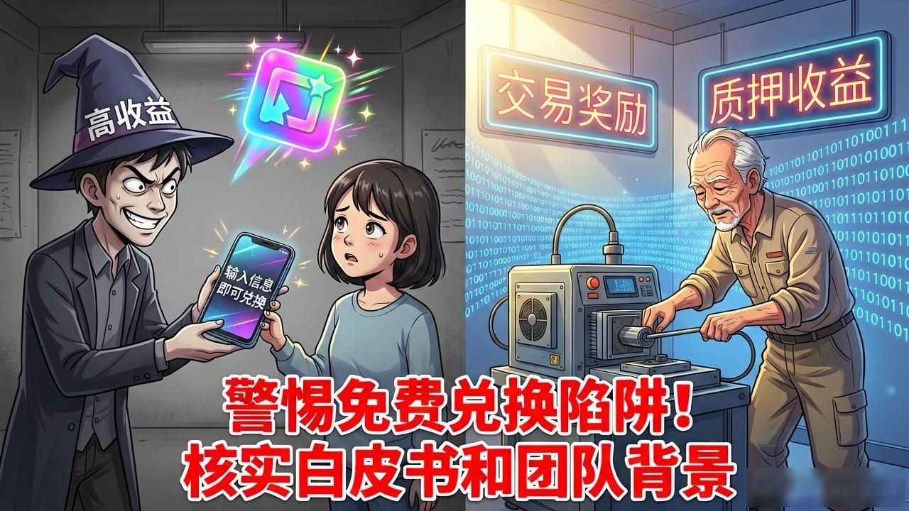 区块链免费领？老矿工揭秘数字资产陷阱