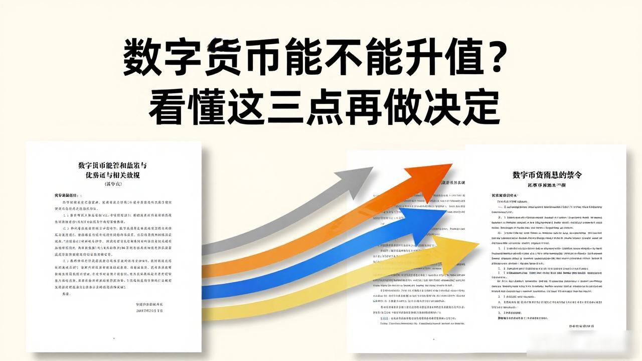 数字货币能不能升值？看懂这三点再做决定