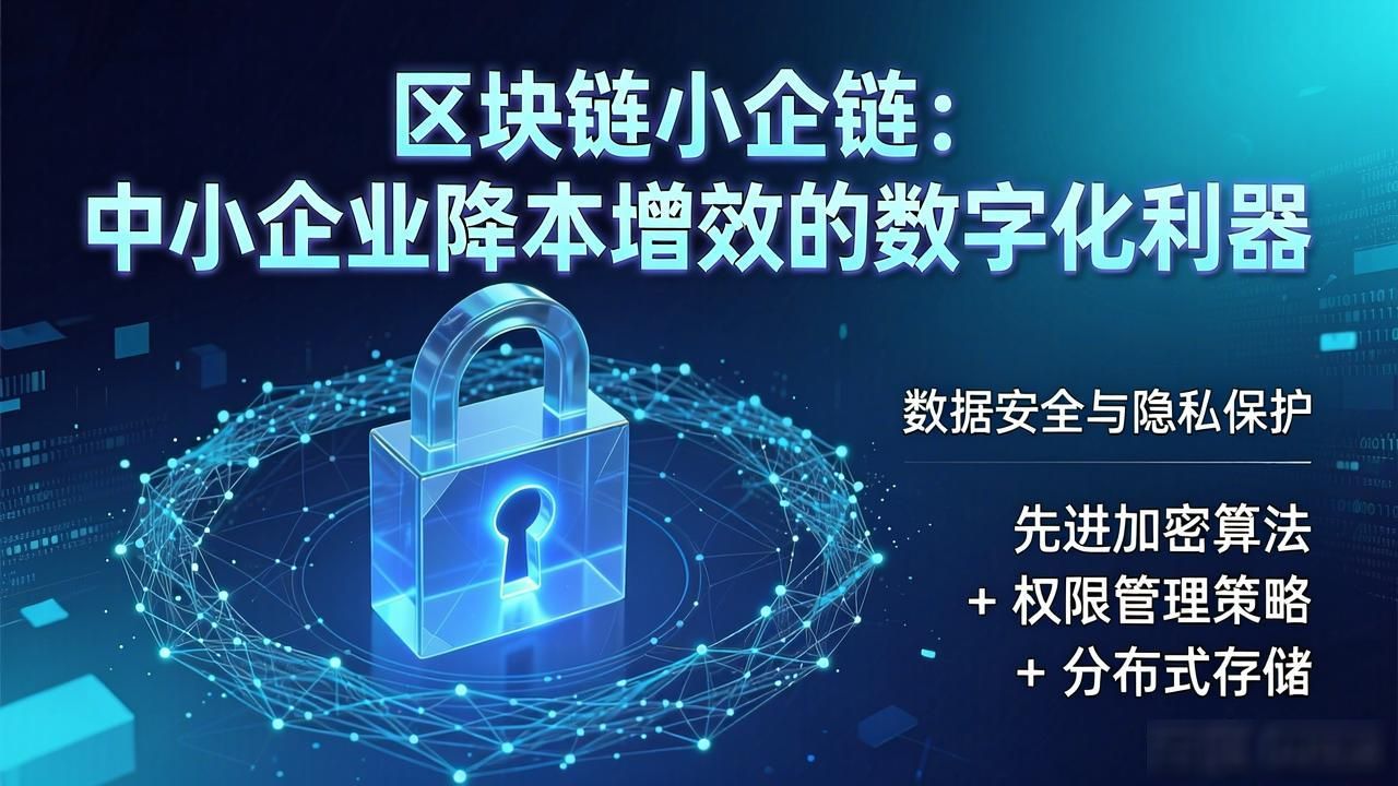 区块链小企链：中小企业降本增效的数字化利器