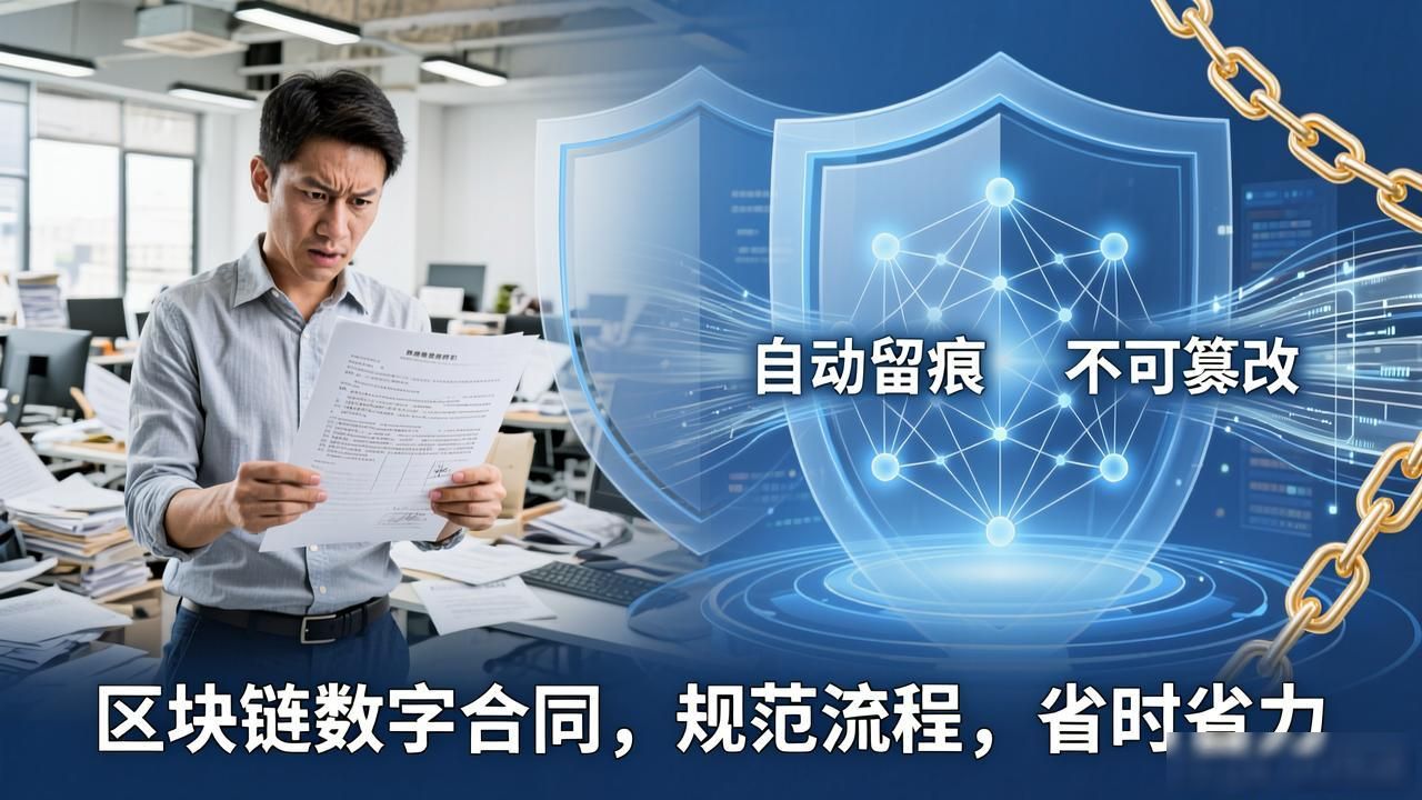 区块链数字合同怎么用？中小企业防纠纷省钱指南