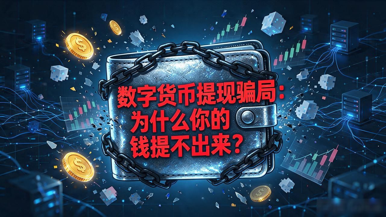 数字货币提现骗局：为什么你的钱提不出来？