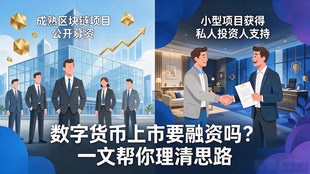 数字货币上市要融资吗？一文帮你理清思路