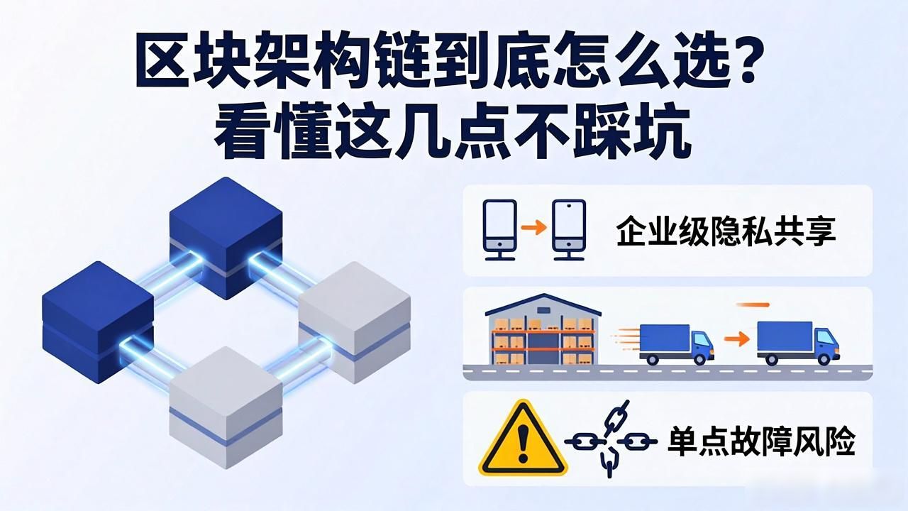 区块架构链到底怎么选？看懂这几点不踩坑