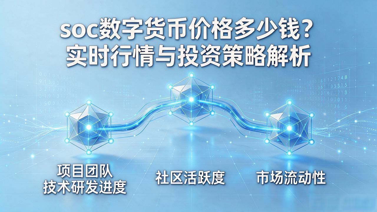 soc数字货币价格多少钱？实时行情与投资策略解析