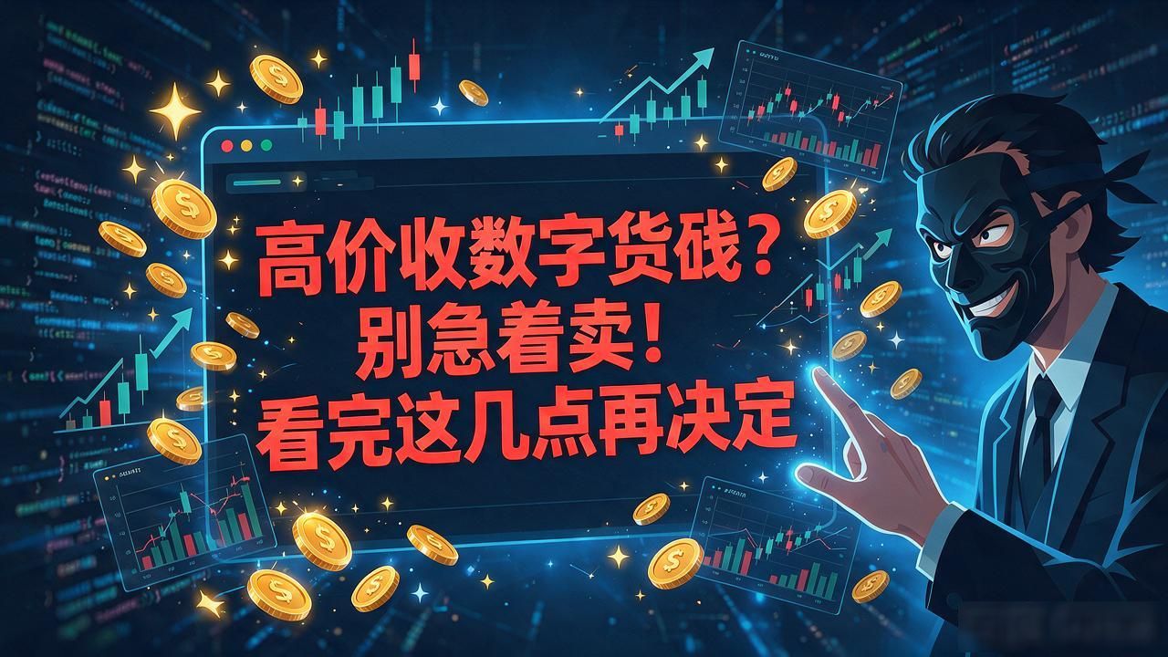 高价收数字货币？别急着卖！看完这几点再决定