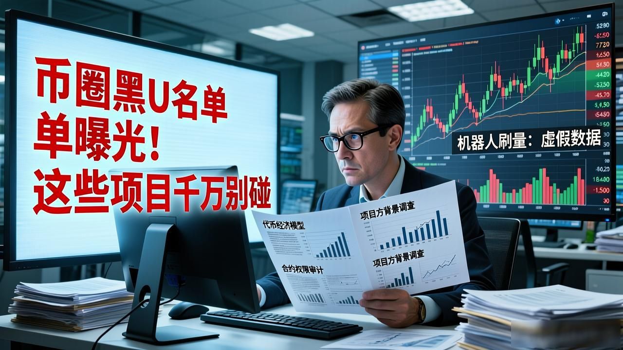 币圈黑U名单曝光！这些项目千万别碰