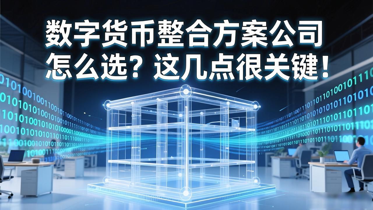 数字货币整合方案公司怎么选？这几点很关键