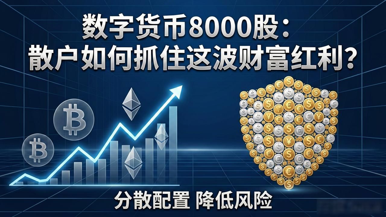 数字货币8000股：散户如何抓住这波财富红利？