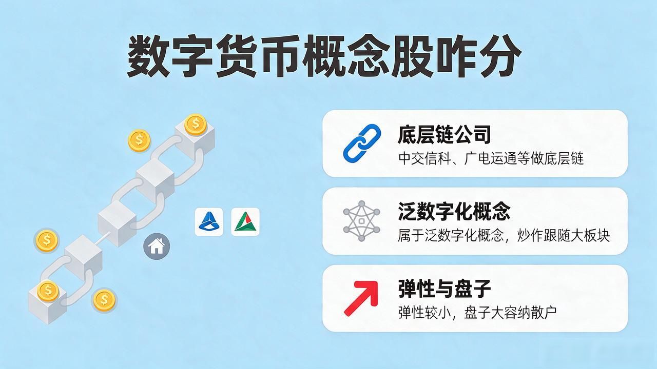 数字货币概念股咋分