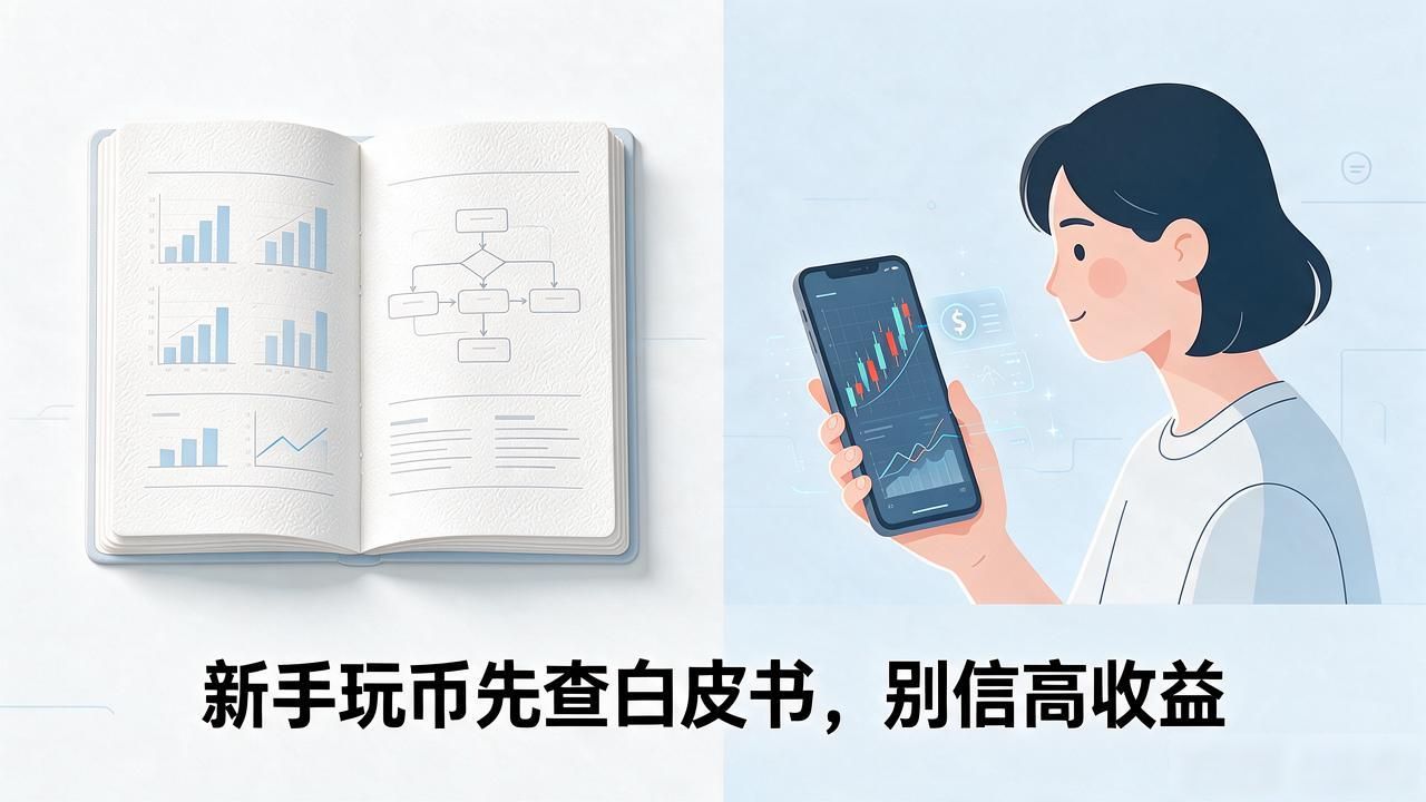 新手玩币先查白皮书，别信高收益