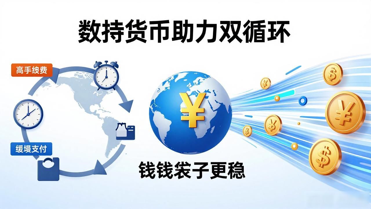 数字货币助力双循环，钱袋子更稳了