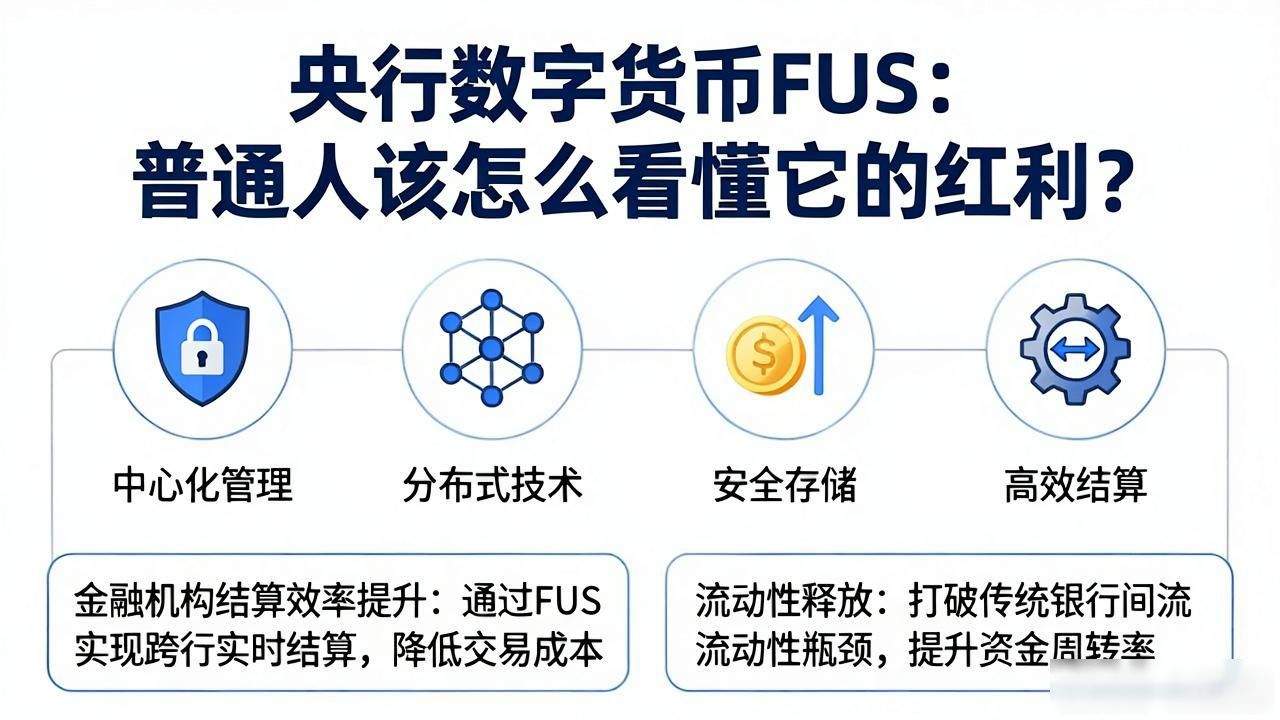 央行数字货币FUS：普通人该怎么看懂它的红利？