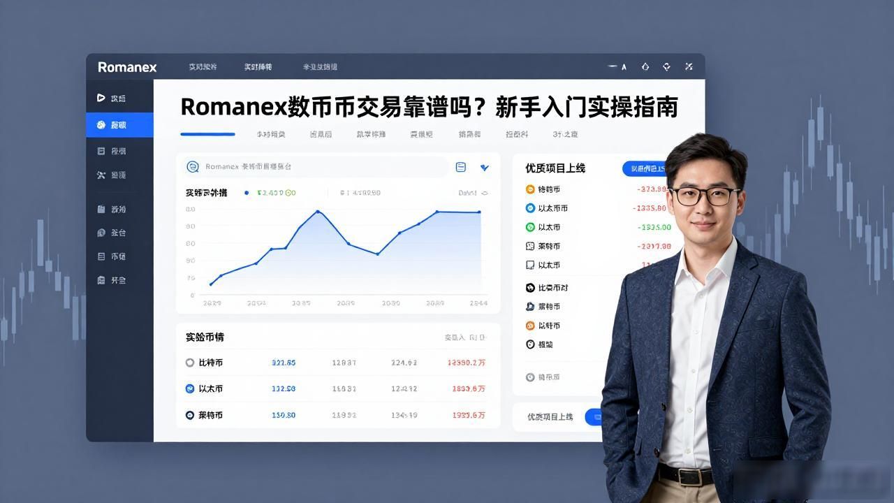 romanex数字货币交易靠谱吗？新手入门实操指南