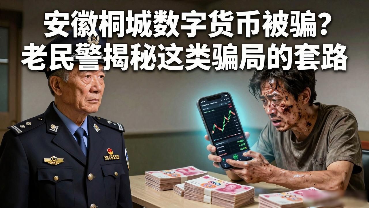 安徽桐城数字货币被骗？老民警揭秘这类骗局的套路