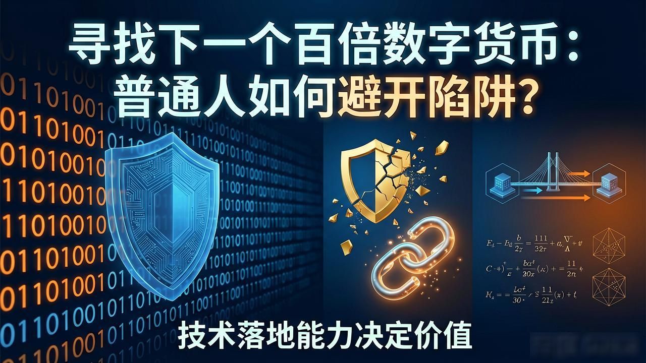 寻找下一个百倍数字货币：普通人如何避开陷阱？