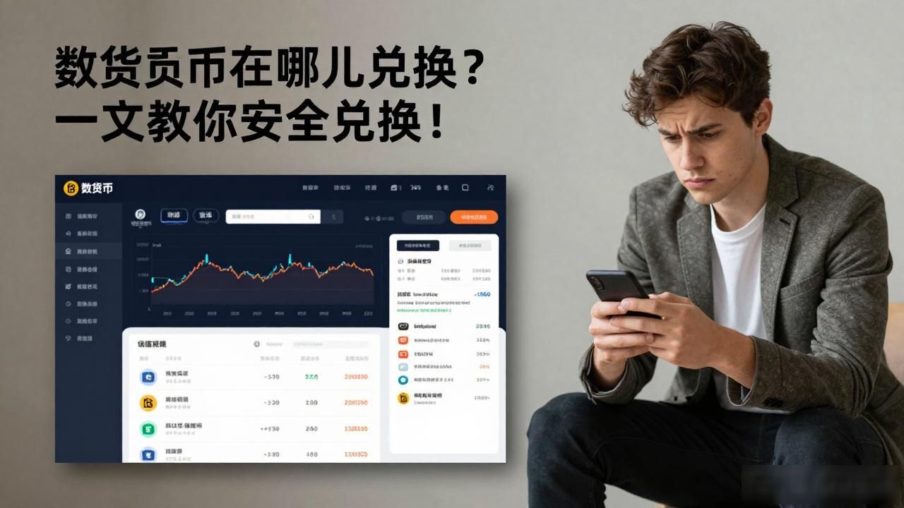 数字货币在哪儿兑换？一文教你安全兑换！