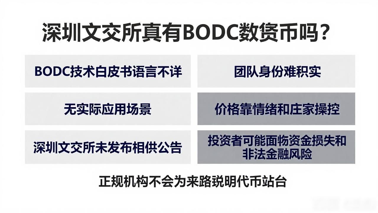 深圳文交所BODC骗局_深圳文交所有bodc数字货币吗_正规文交所数字货币交易规则