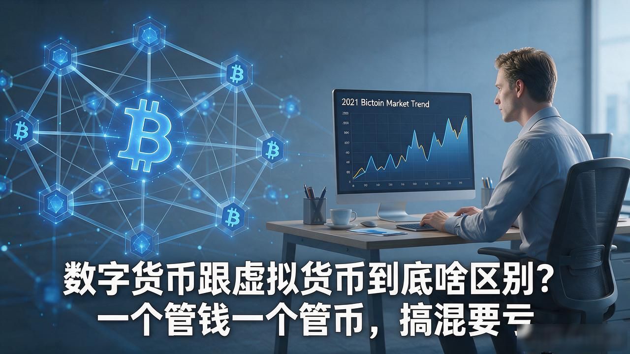 数字货币跟虚拟货币_数字人民币与虚拟货币的区别_数字货币和虚拟货币哪个更安全