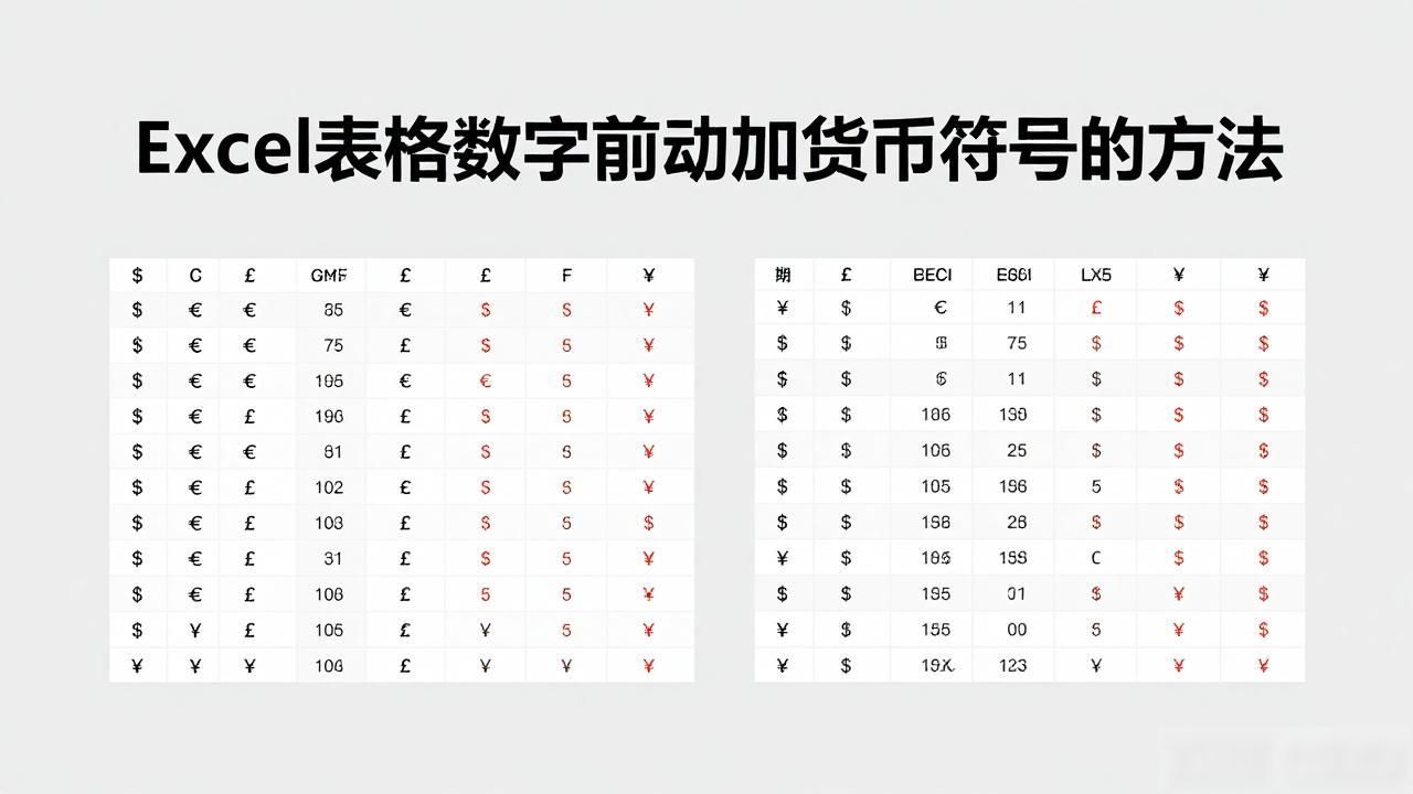 报销单预算表格式规范_数字面前加货币符号_资深会计使用Excel设置货币符号