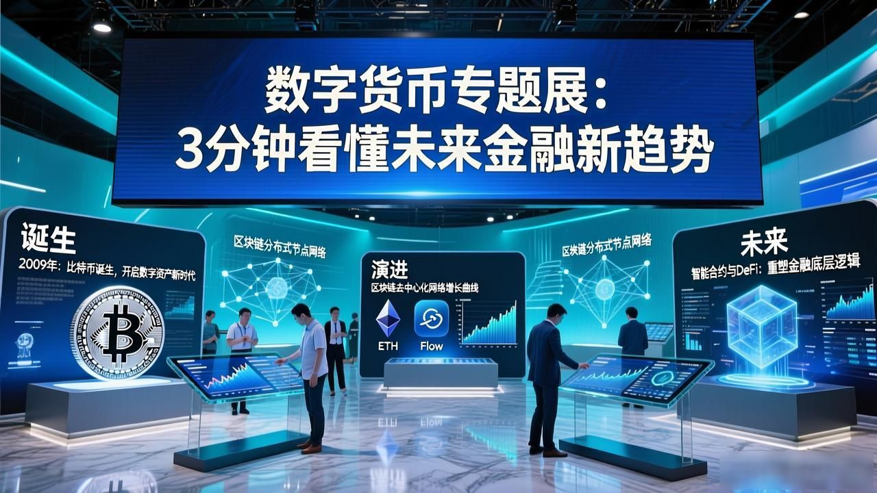 数字货币专题展：3分钟看懂未来金融新趋势