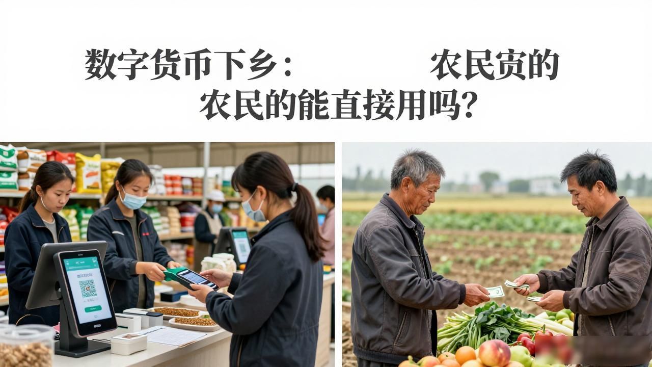 数字货币在乡村能用吗_数字人民币 农村普及 硬件设施不足