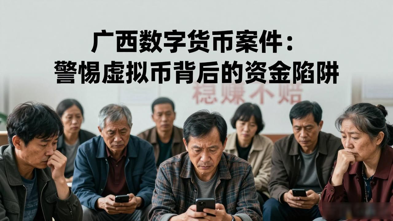 广西虚拟货币骗局_数字货币投资风险_广西数字货币案件