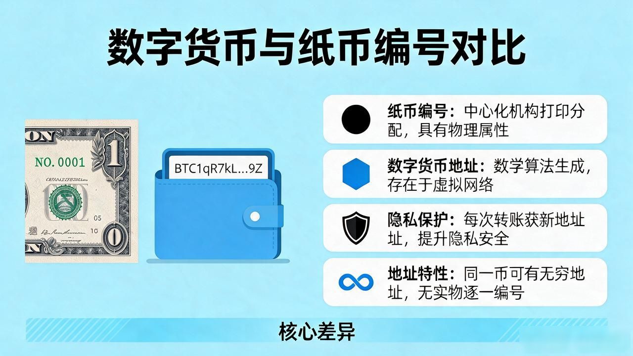 数字货币也有"号码"，但和你想象的不一样