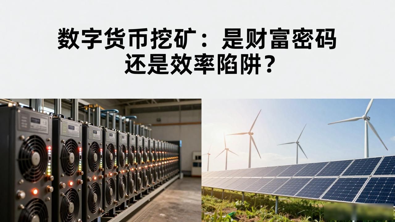 数字货币挖矿：是财富密码还是效率陷阱？
