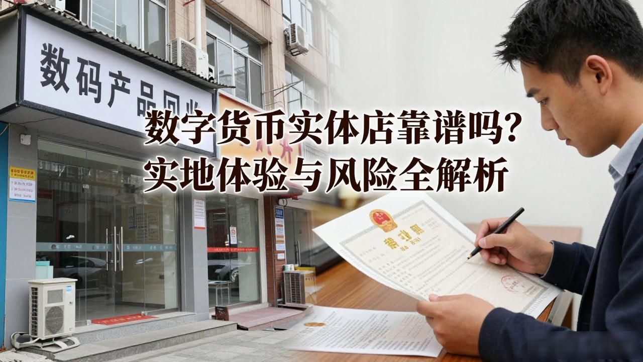 数字货币实体店靠谱吗？实地体验与风险全解析