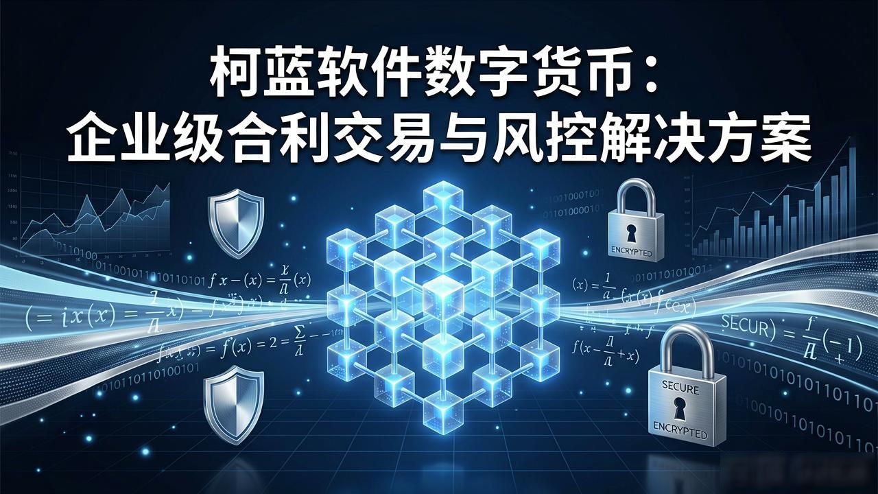 柯蓝软件数字货币：企业级合规交易与风控解决方案