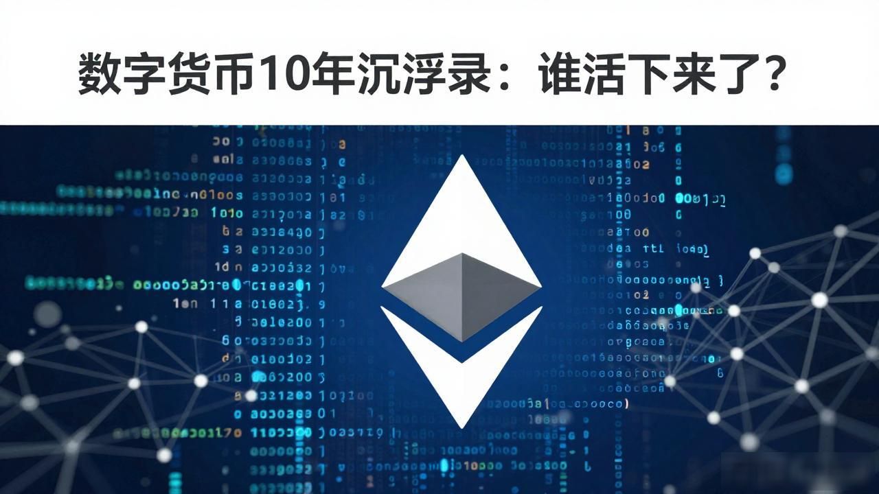数字货币10年沉浮录：谁活下来了？