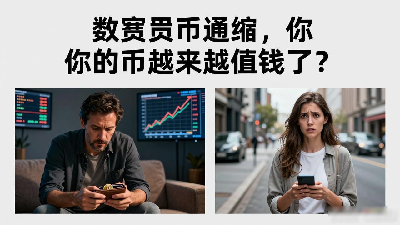 数字货币通缩，你的币怎么越来越值钱了？