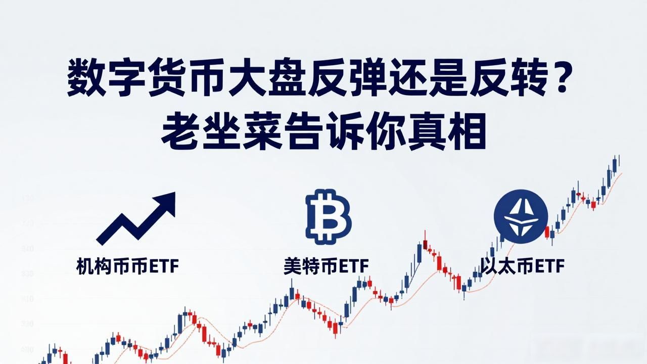 数字货币大盘反弹还是反转？老韭菜告诉你真相