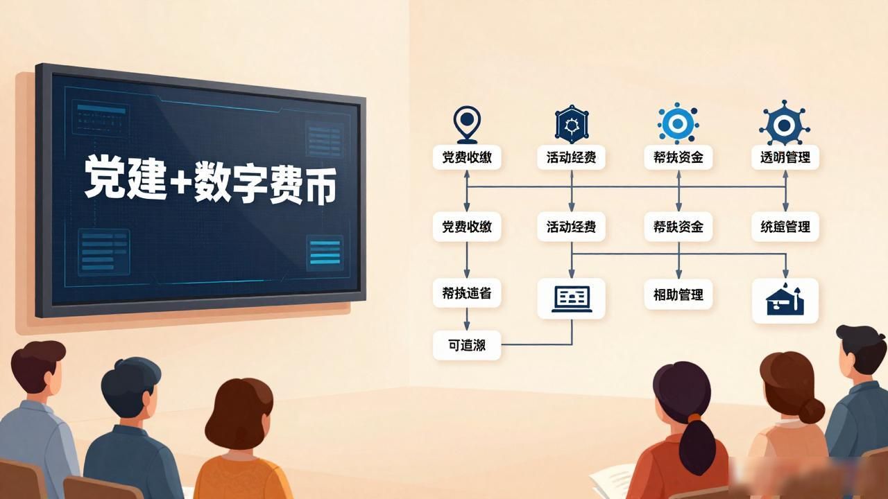 党建+数字货币：数字化时代的新探索