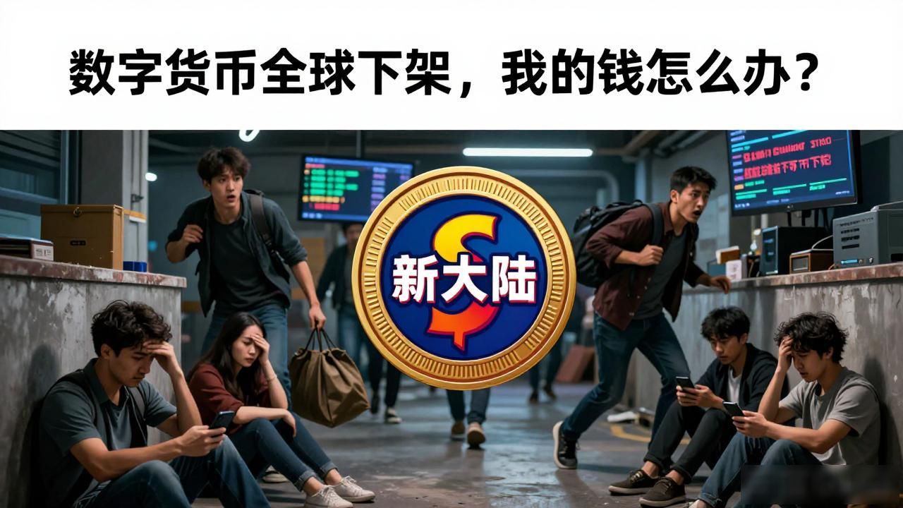 数字货币全球下架，我的钱怎么办？