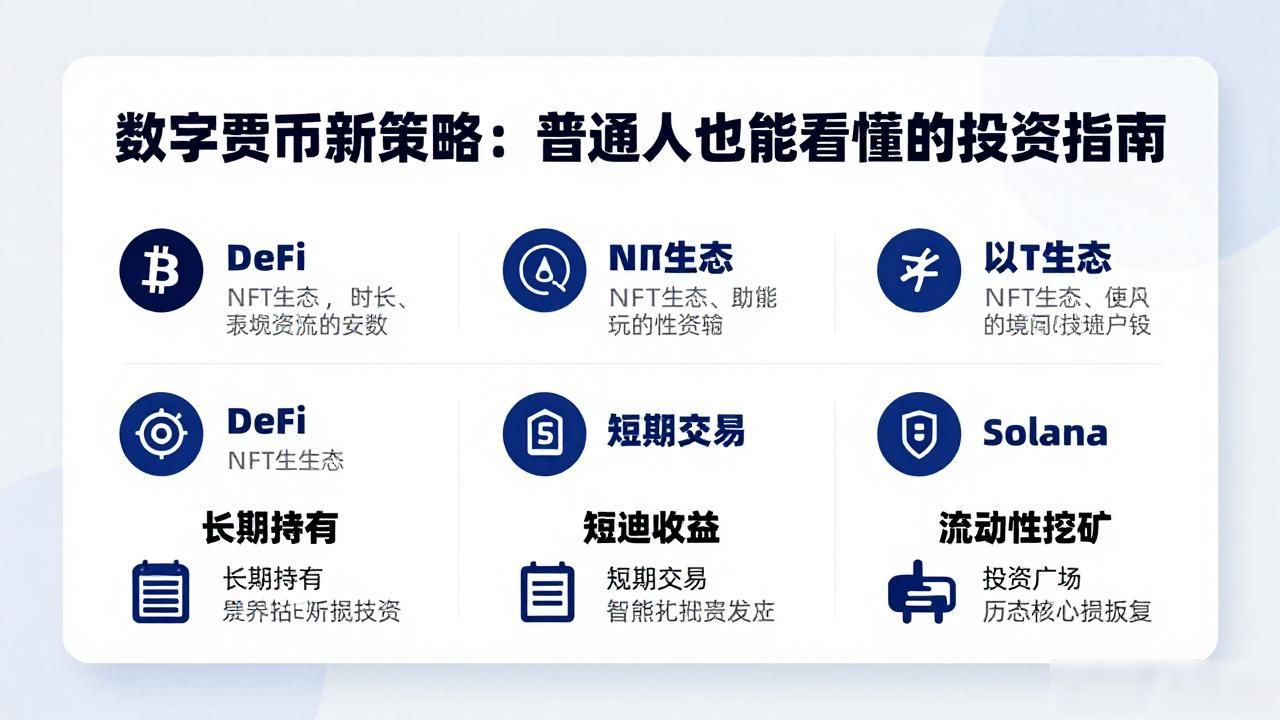 数字货币新策略：普通人也能看懂的投资指南