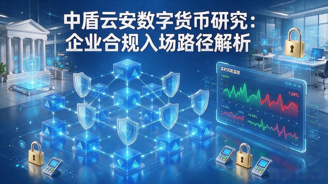 中盾云安数字货币研究：企业合规入场路径解析