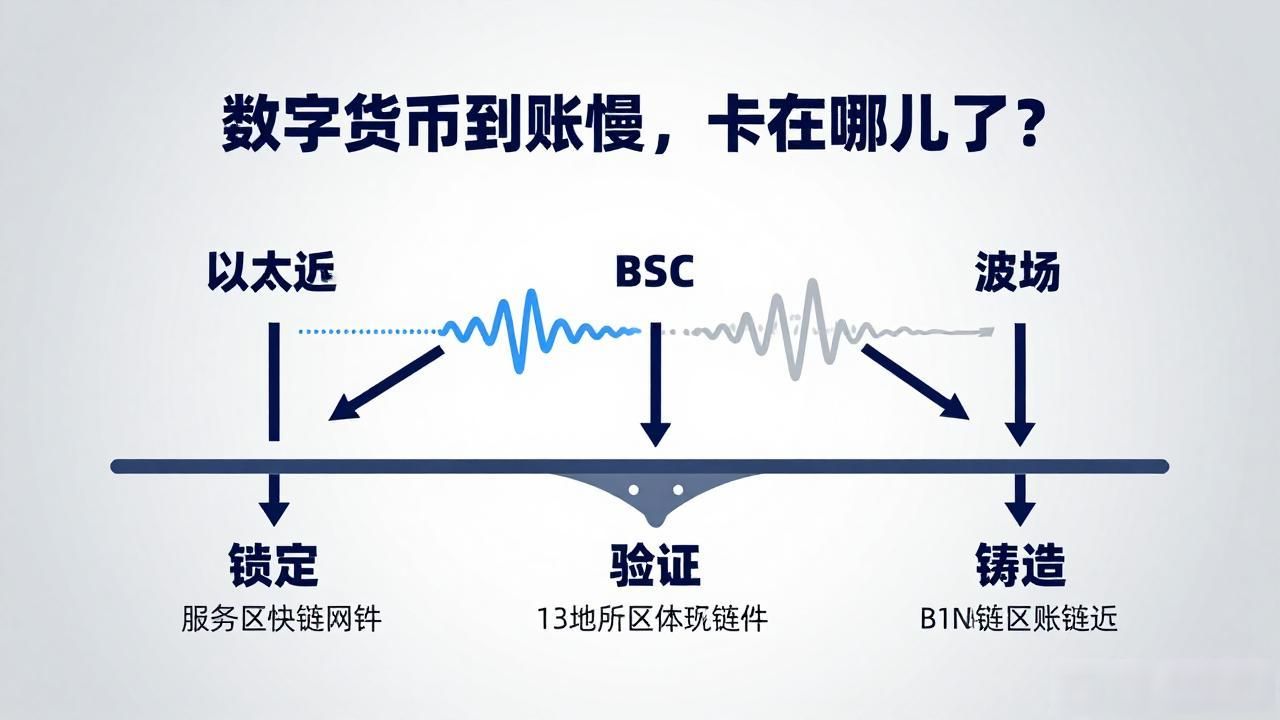 数字货币到账慢，卡在哪儿了？