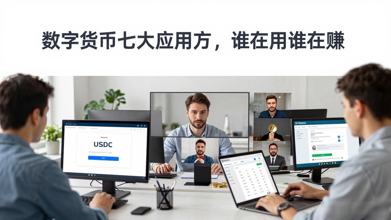 数字货币七大应用方，谁在用谁在赚