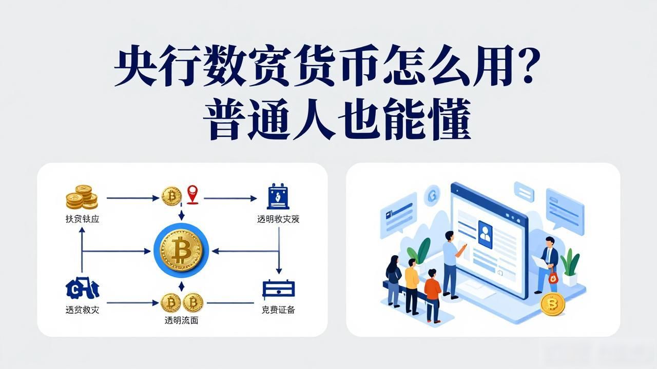 央行数字货币怎么用？普通人也能懂